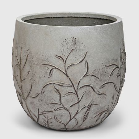 Кашпо Ownland цветы антик серое 44х44х41 см