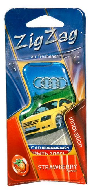 Ароматизатор Nova Brigh авто зигзаг, 1 шт в ассортименте