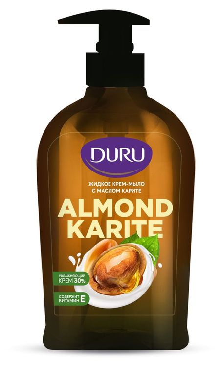 Жидкое крем-мыло Duru Almond Karite с карите, 300 мл
