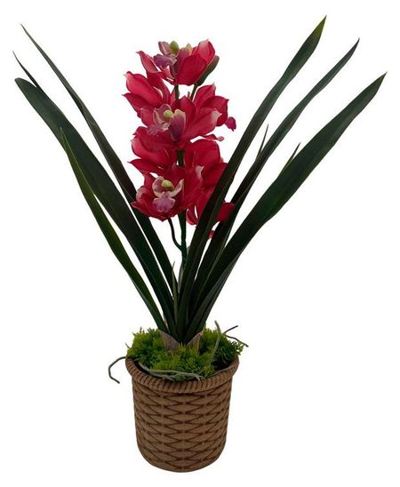 Цветок искусственный Орхидея, 60х12х47 см