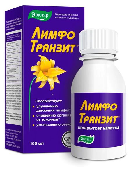 БАД Эвалар Лимфотранзит, 100 мл генрих манн великосветский прием учитель гнус