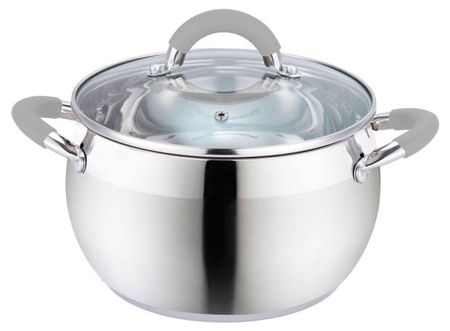 Кастрюля МФК Мельба с крышкой, 3,8 л