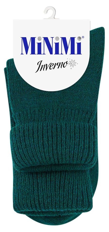 Носки женские MINIMI Inverno теплые зеленые, one size ольга викторовна александрова праздники