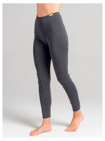 Леггинсы женские Montida термобелье антрацит, р.52 пойдем гулять со мной по морям и океанам