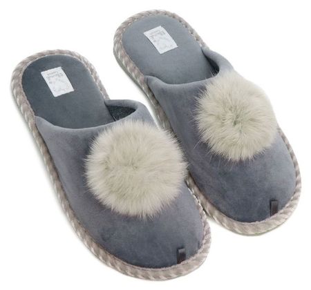 Тапочки женские LuckyLand 23285W-CH-С закрытый нос р. 41, 1 шт в ассортименте эволюционная конституция российского народа