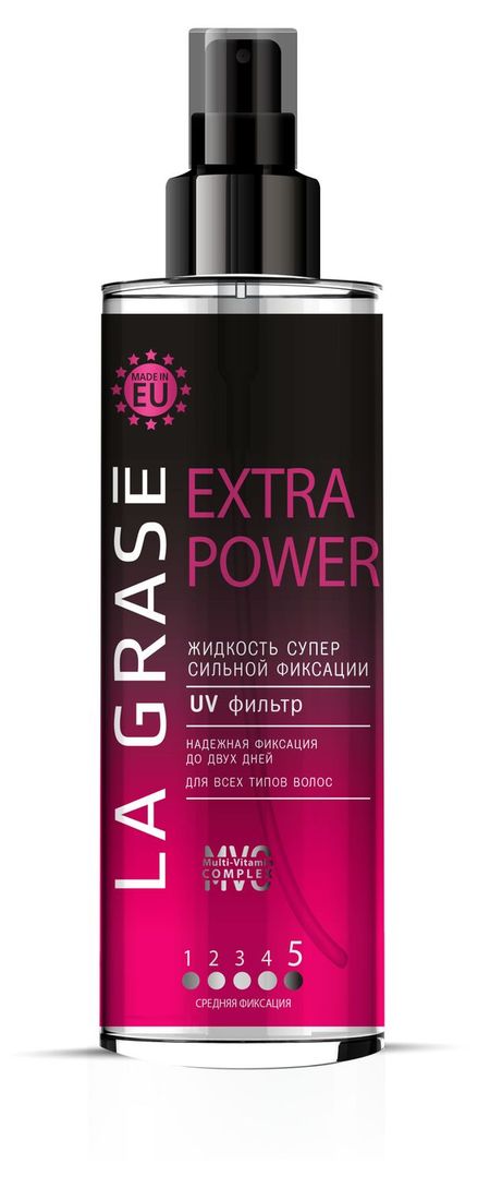 Жидкость для укладки волос La Grase Extra Power, 150 мл