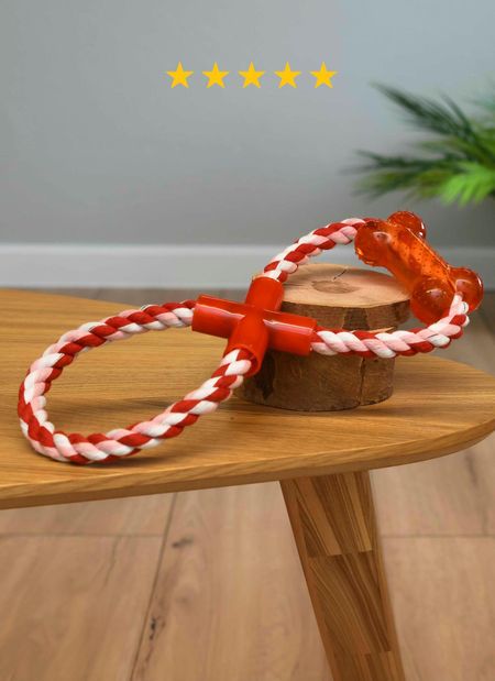 Для дома PETSHOP Игрушка для собак канат-восьмерка (130 г)