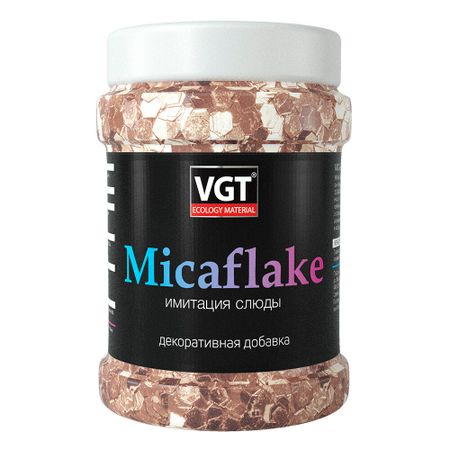 Добавка декоративная ВГТ Micaflake с имитацией слюды золотистая 40 г