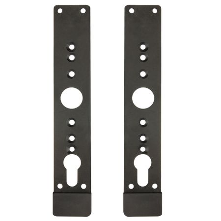 Комплект планок усиливающих для ручки-штанги антипаника 1700А Fuaro (44709) скрытые ручки для шкафов imango металлические