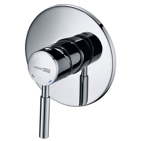 Смеситель для душа встраиваемый WasserKraft Main однорычажный хром (4151)
