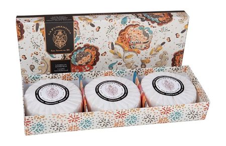 La Florentina Giardino Segreto Vanille and Sandal Wood Soap Set