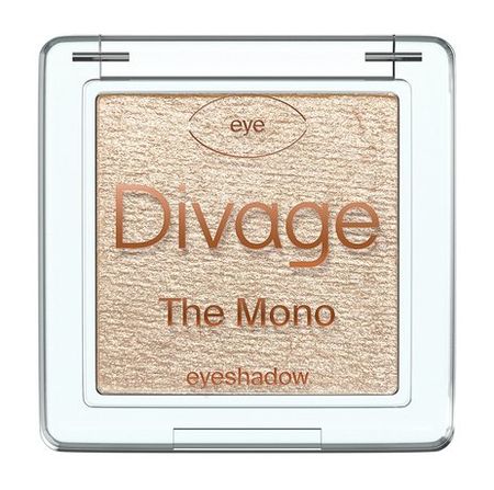 Divage The Mono Eyeshadow тени для век divage the mono компактные с шиммером тон 02 сиреневый