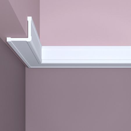 Угол внешний из экополимера ударопрочный 40х40х2000 мм Bello Deco XPS У4