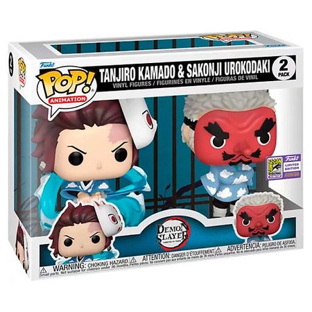Интерактивная игрушка FUNKO Фигурка Demon Slayer Tanjiro Kamado Sakonji Urokodaki figure косплей меч iguro obanai demon slayer 40 дюймов