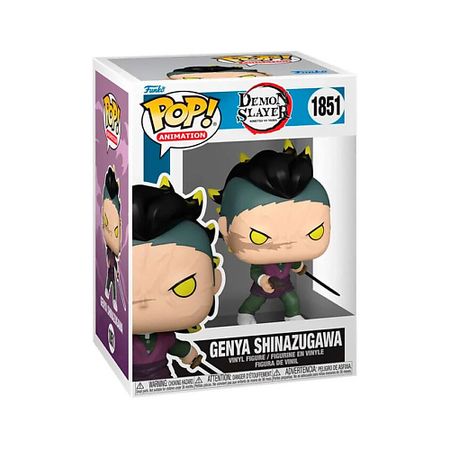 Интерактивная игрушка FUNKO Фигурка Demon Slayer-Genya Shinazugawa figure косплей меч iguro obanai demon slayer 40 дюймов