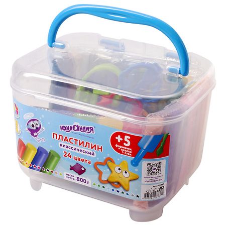 Пластилин ЮНЛАНДИЯ Пластилин в боксе Подводный мир letonpower sealion подводный фонарик 22800 люмен