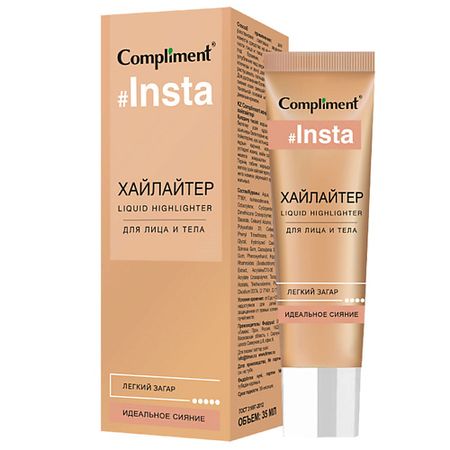 Хайлайтер для лица COMPLIMENT Хайлайтер для лица и тела хайлайтер для лица catrice highlighting hero дуо в карандаше тон 020 daylight