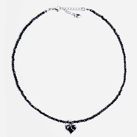 Колье HIGHER-AURA Чокер из шпинели с сердцем