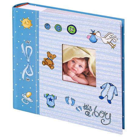 Фотоальбом BRAUBERG Фотоальбом It's a boy на 200 фото 10х15 см фотоальбом bleti thi thike binder