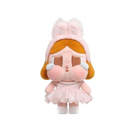 Мягкая игрушка POP MART Игрушка Cry Baby Shiny Shiny Pink (37 см) игрушка ёлочная yancheng shiny украшение подвесное 9х16 см