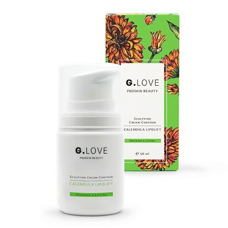 Крем для лица G.LOVE Моделирующий крем-контур Sculpting Cream-Contour CALENDULA LIPOLIFT контур глюкометр тс ланцеты 5