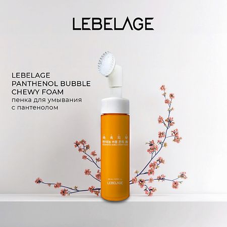 Пенка для снятия макияжа LEBELAGE PANTHENOL BUBBLE CHEWY FOAM Пузырьковая пенка с пантенолом статуэтка nordic bubble из канифоли