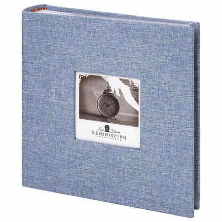 Фотоальбом BRAUBERG Фотоальбом Джинс на 200 фото 10х15 см