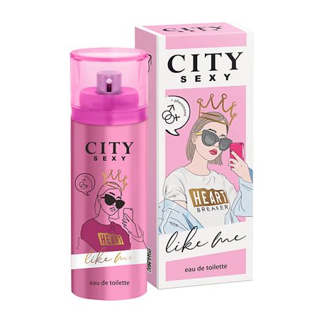 Туалетная вода CITY PARFUM Туалетная вода женская City Sexy Like me туалетная   женская bi es sankai rouge 100 мл