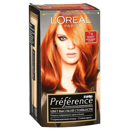 Краска для волос L’Oreal Preference 74 174 мл Манго