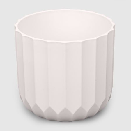 Горшок Zhejiang Kaiyang для цветов 14.7х13.5 см белый