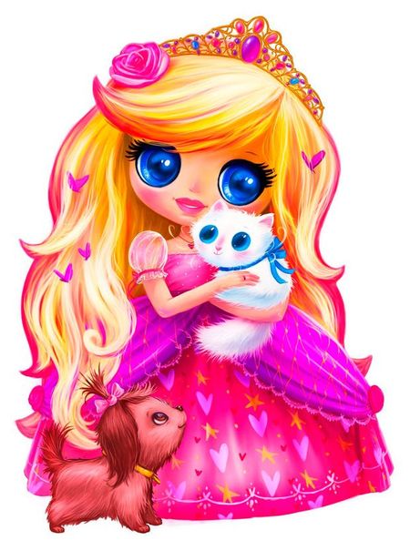 Пазл Melograno Puzzle Collection Animator 20х29 см, 50 деталей