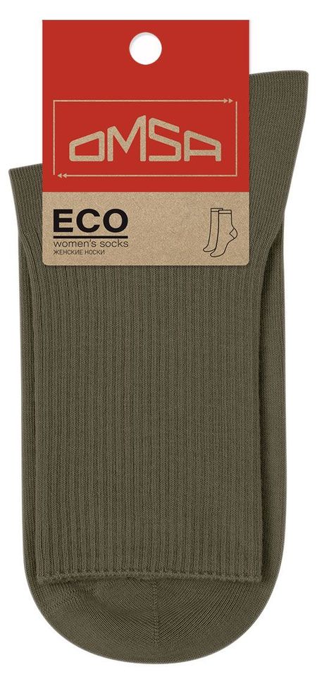 Носки женские Omsa ECO 254 с высоким паголенком Militari, р. 39-41 носки вишенки высокие 35 39 хлопок бамбук 12 31079 202505 s6