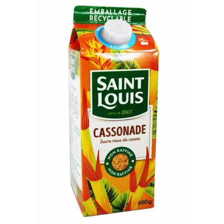 Сахар Saint Louis сырец рыжий 650 г