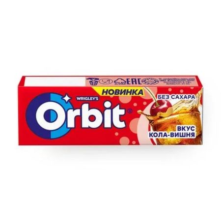 Резинка жевательная Orbit кола-вишня 13,6 г