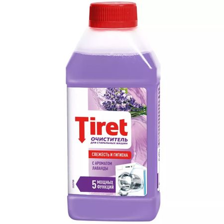 Очиститель для стиральных машин Tiret Лаванда 250 мл