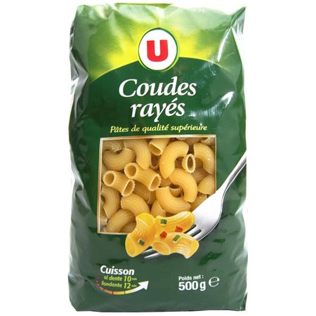 Изделия макаронные Sistem U локотки 500 г