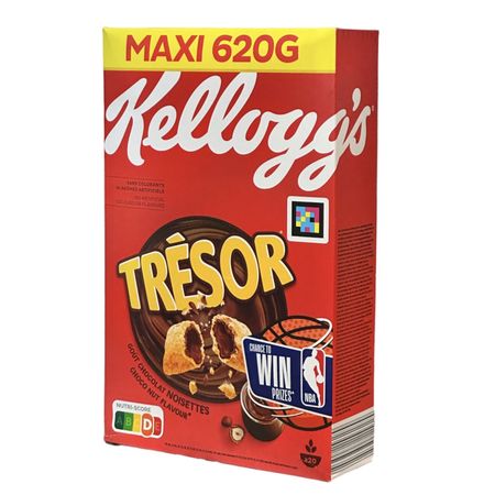 Хлопья Kellogg's шоколадные подушечки 620 г