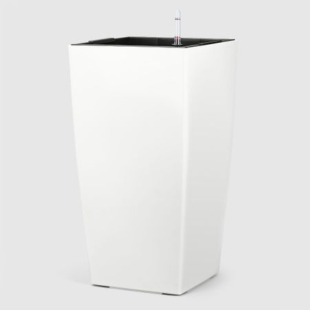 Кашпо Zhejiang Kaiyang для цветов 32.5х62.5 см с автополивом белое