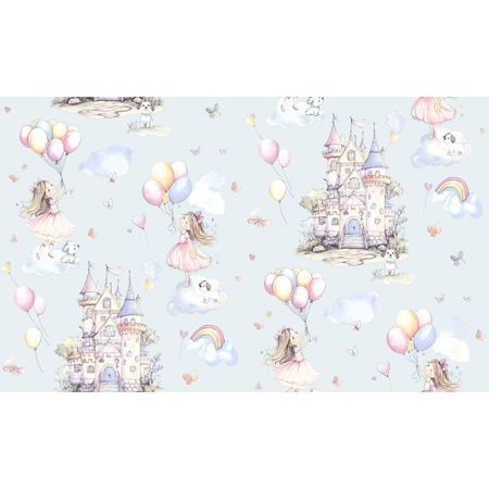 Обои компакт-винил на флизелиновой основе Erismann Kids`Story 60948-03 (1,06х10,05 м)