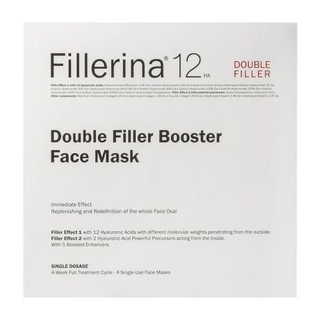 Fillerina 12HA Double Filler Booster Face Mask 4 Pack