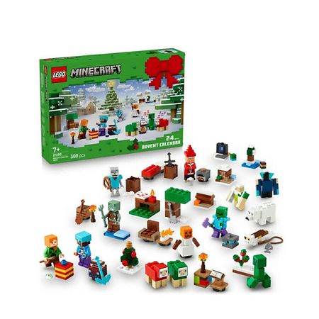 Набор детский LEGO Адвент-календарь Minecraft 21280 Advent Calendar 2025 visions 2025 pixiv illustration yearbook