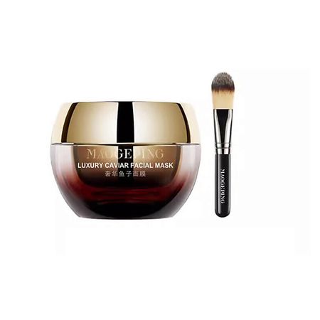 Маска для лица MAOGEPING Маска Luxury Caviar Facial Mask + Кисть