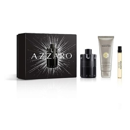 Набор парфюмерии AZZARO Набор The Most Wanted Intense: Парфюмерная вода + Шампунь + Парфюмерная вода (миниатюра) миниатюра из латуни фермер