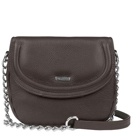 Сумка L'UCCELLO Сумка женская из натуральной кожи moterm обложка для блокнота из натуральной серовато розового а