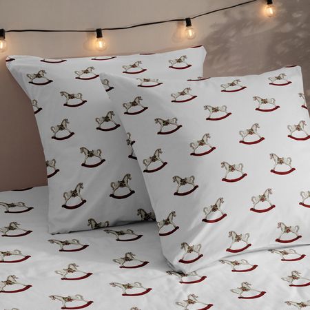 Комплект наволочек Игрушечные лошадки/Toy horses