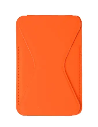 Картхолдер подставка для телефона (оранжевый) (6,5х10) (12-18031-202505-S76)