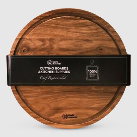 Доска Dad's material круглая Лайт с желобом 28 см