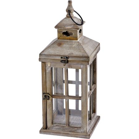 Подсвечник-фонарь Glasar 18х18х47 см