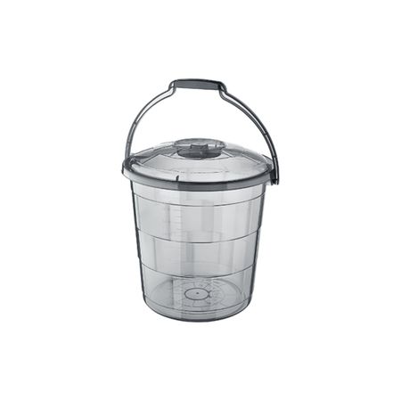 Ведро прозрачное Follow me tetris-5 20 л