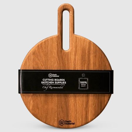 Доска Dad's material круглая Лайт с ручкой